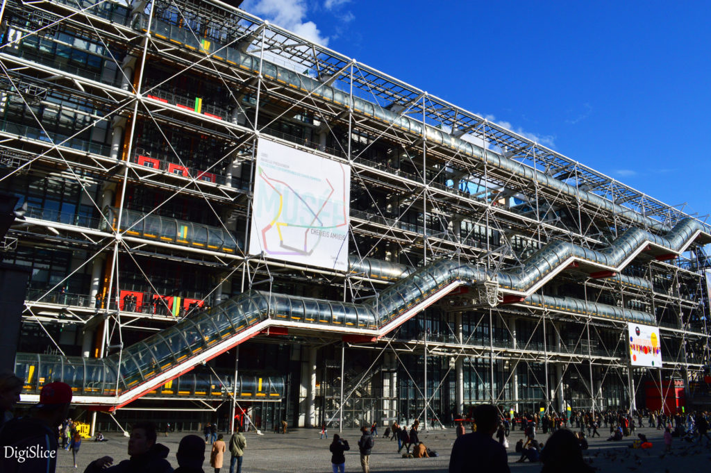 Centre Pompidou, National Museum of Modern Art in Paris - DigiSlice