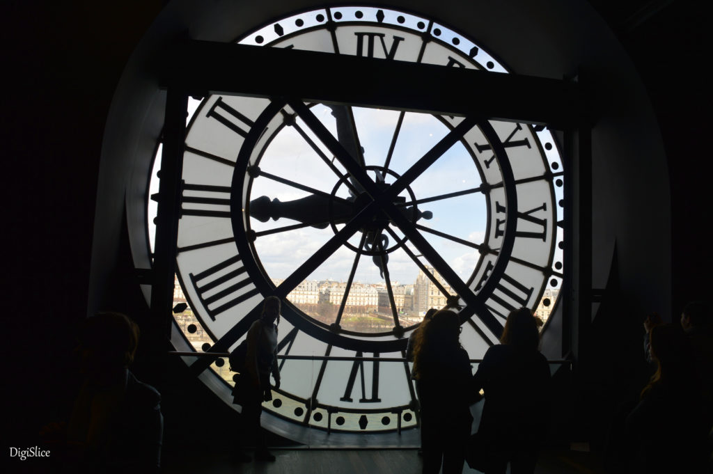 Museum d'Orsay , Clock Window, Paris - DigiSlice