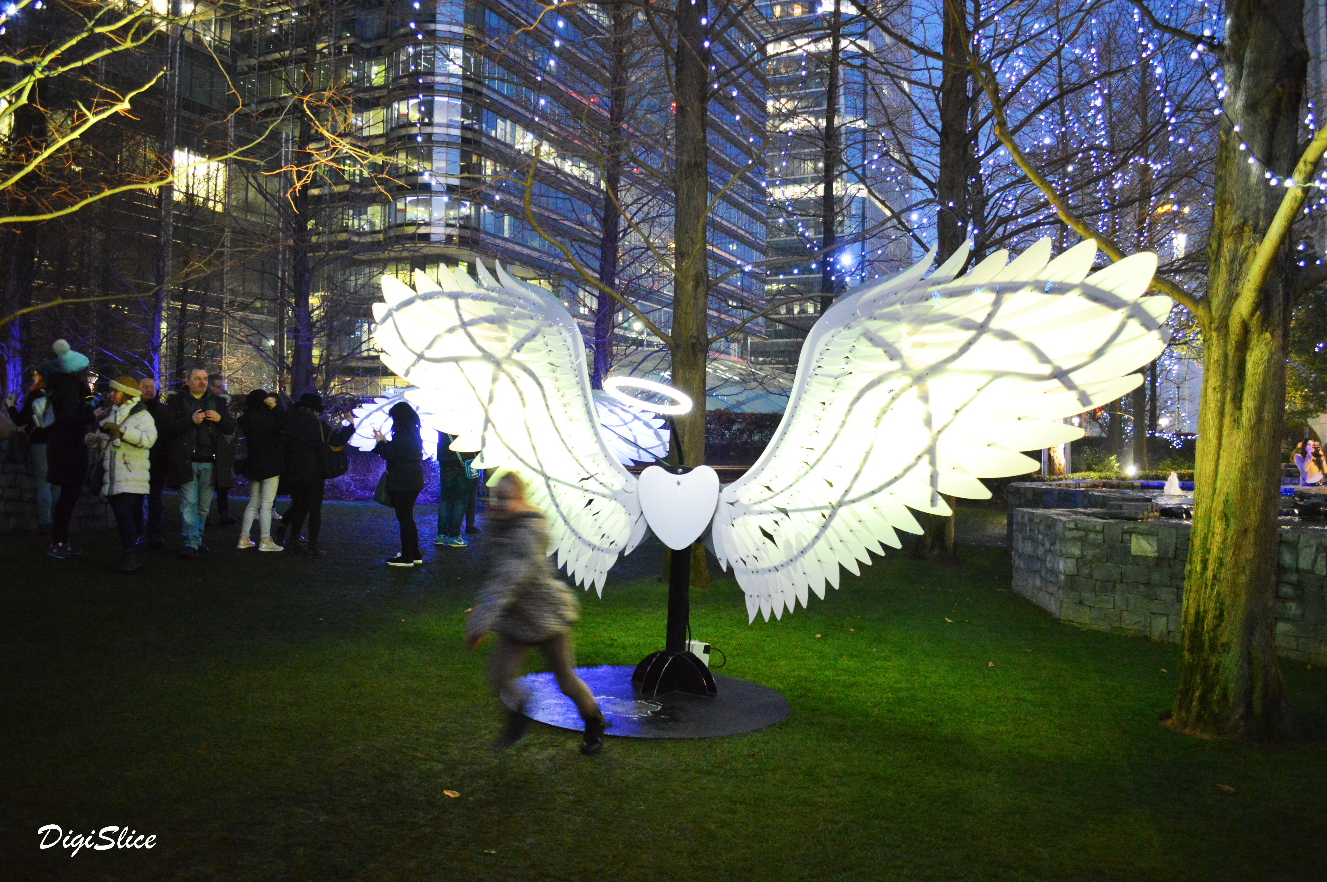 Winter Lights at Canary Wharf